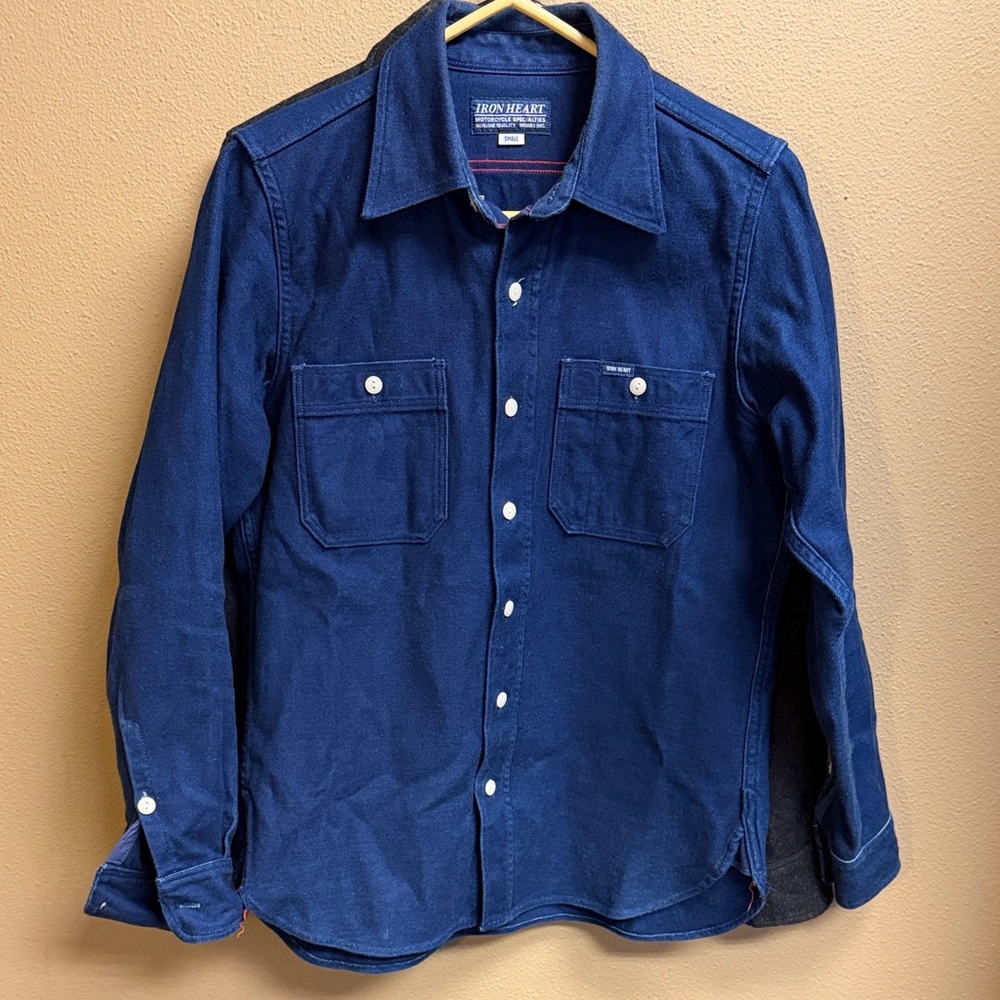 Iron Heart Work 13oz workshirt (rare) 221 double cloth